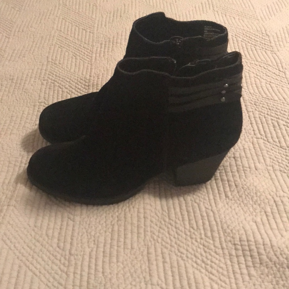 Suede Booties